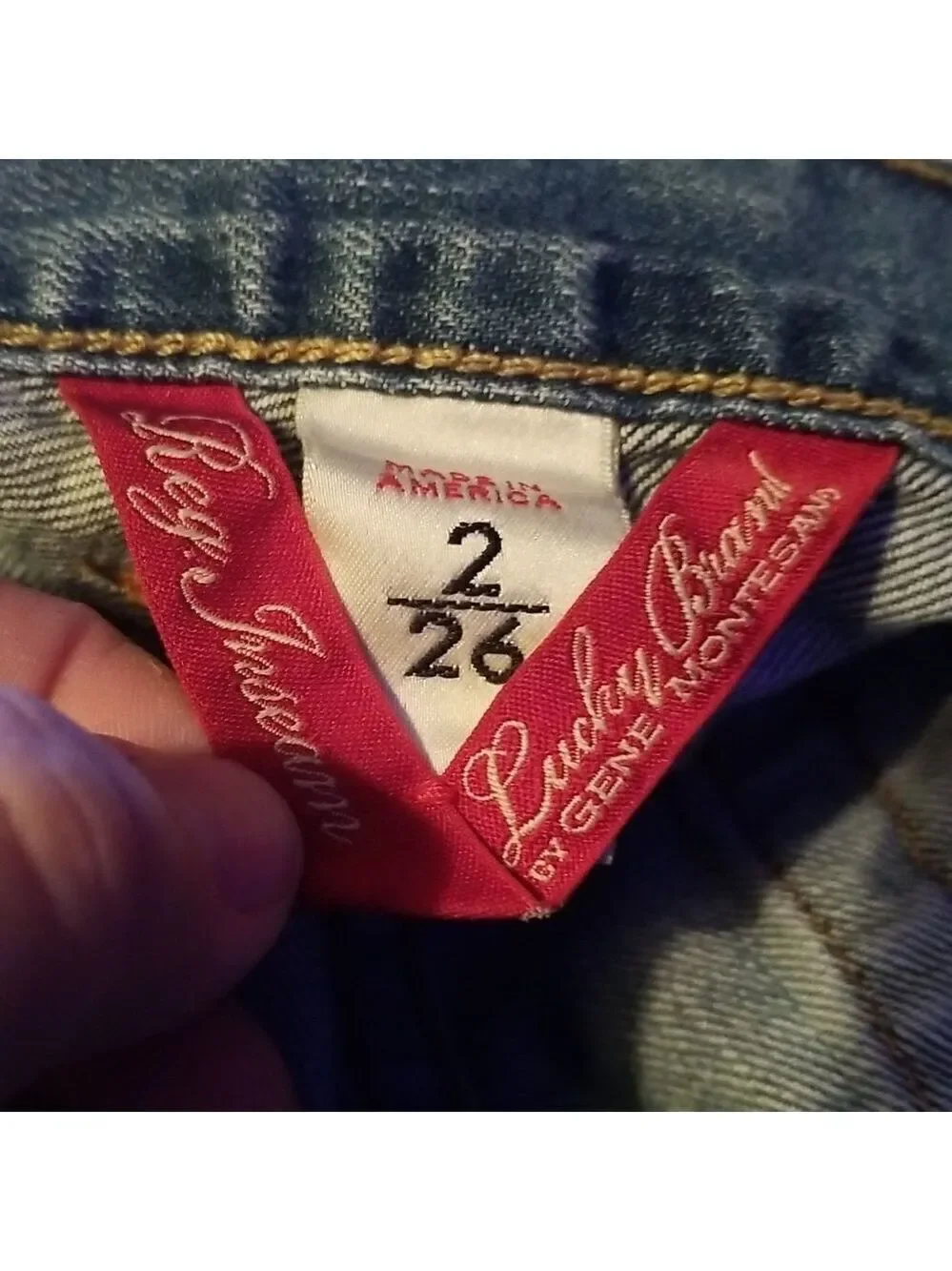 Temporarily not for sale until located.LUCKY BRAND Typhoon Dream 2/26 Red Label.